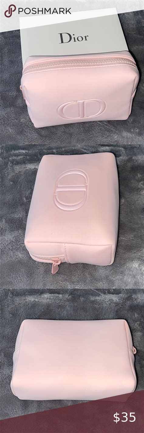 dior makeup bag pink